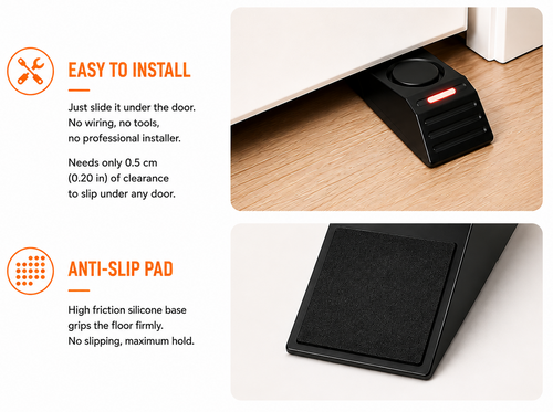SENTRI - Smart Door Wedge Alarm